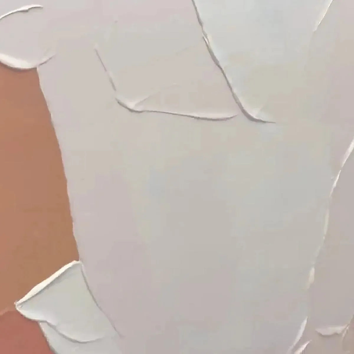 NUDE ABSTRACT: Textured Abstract Painting in Neutral Tones