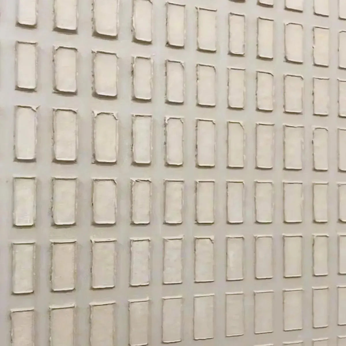 TEXTURED BEIGE GRID SET: Minimalist Textured Painting Set of 2