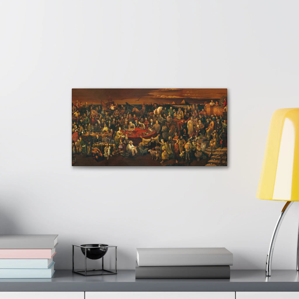 103 Famous People Historical Painting Canvas Gallery Wraps