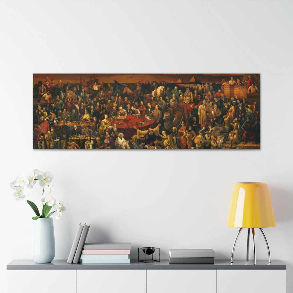 103 Famous People Historical Painting Canvas Gallery Wraps