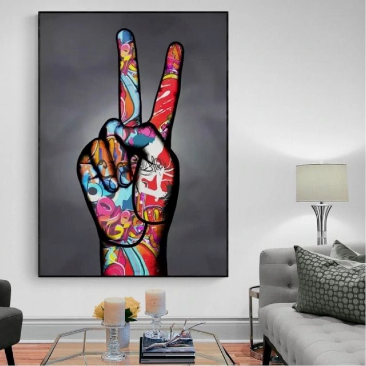 Peace Canvas Art