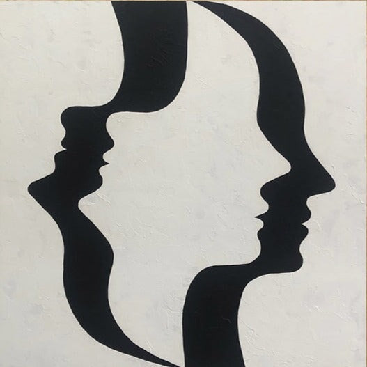 Duplicity Abstract Wall Art