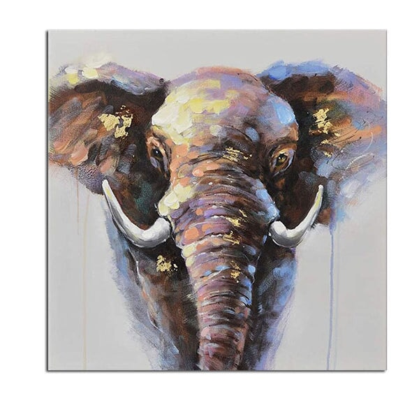 Elephant Abstract Wall Art