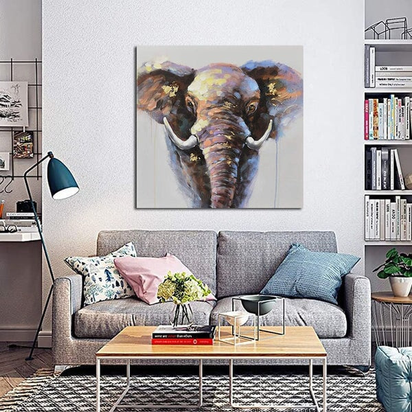Elephant Abstract Wall Art