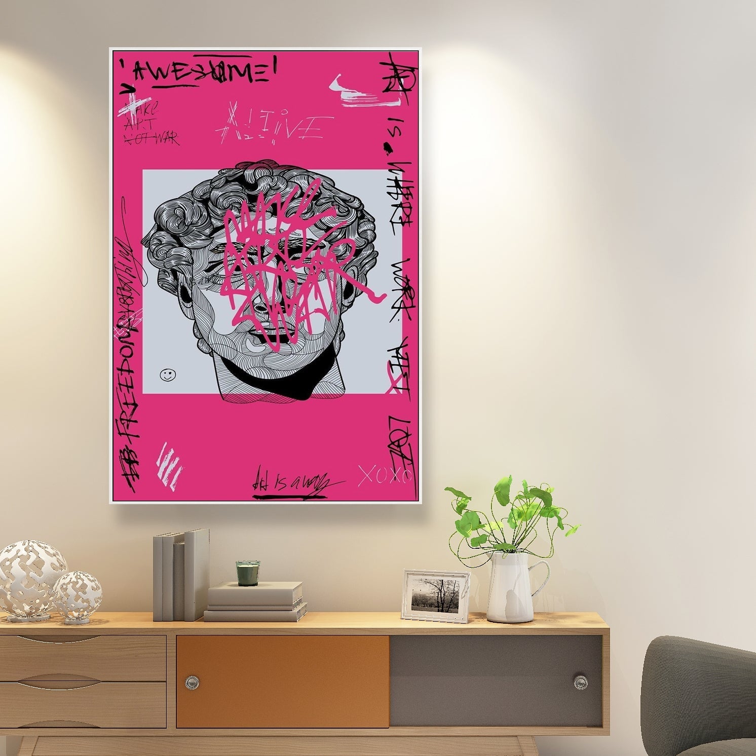 David Graffiti Painting
