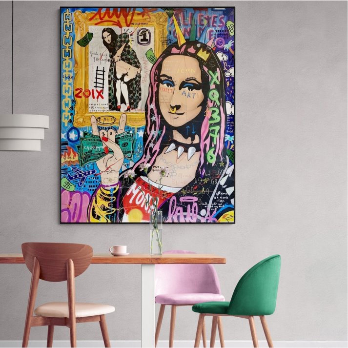 Mona Lisa Pop Art