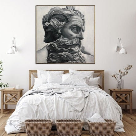 Thunder Gods Abstract Wall Art