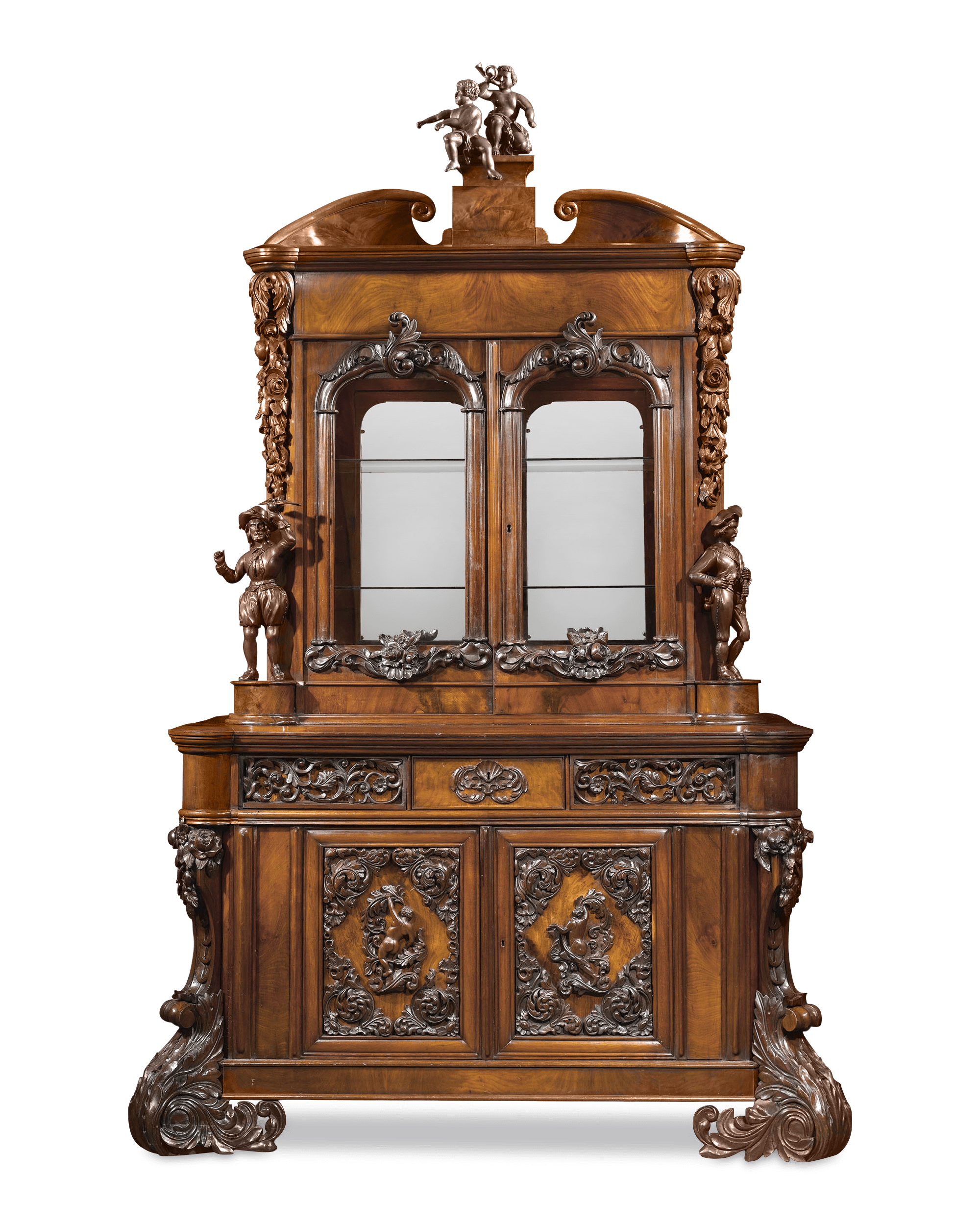 Dutch Bureau Bookcase