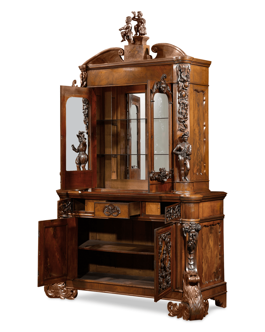 Dutch Bureau Bookcase