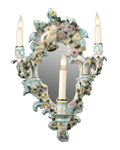 Meissen-Style Porcelain Wall Sconce