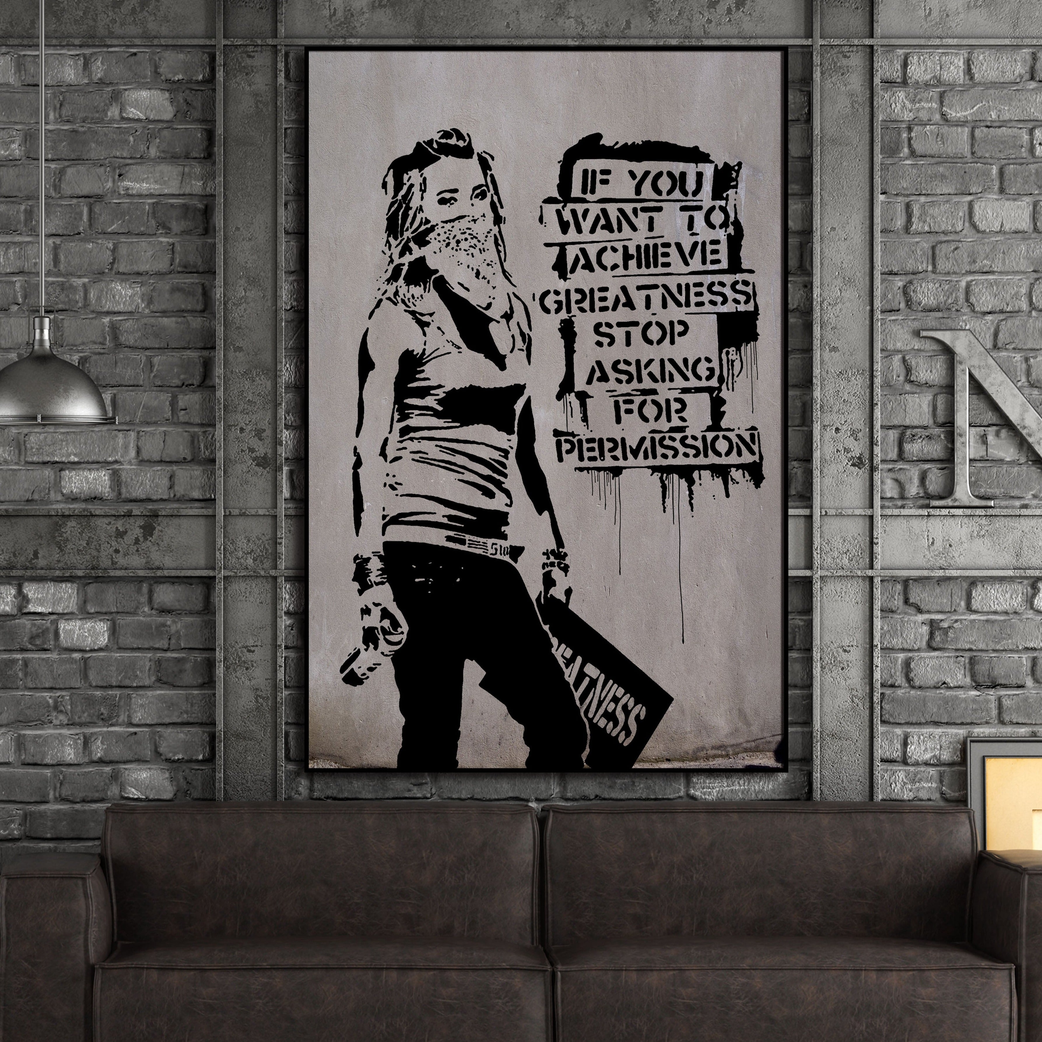 Motivational Graffiti Art