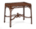 Chinese Chippendale Tea Table