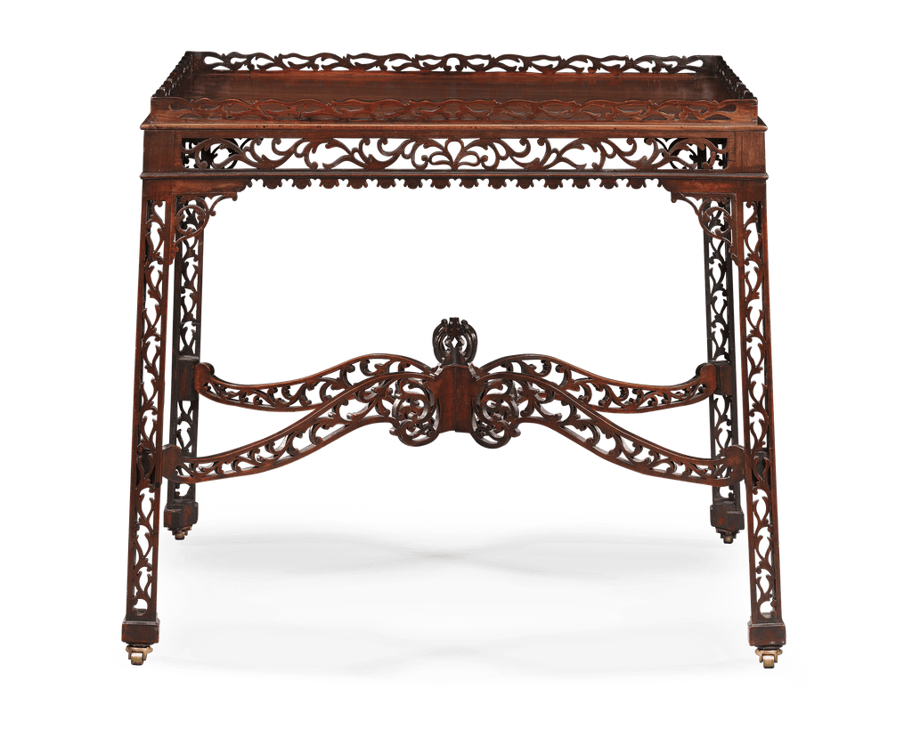 Chinese Chippendale Tea Table