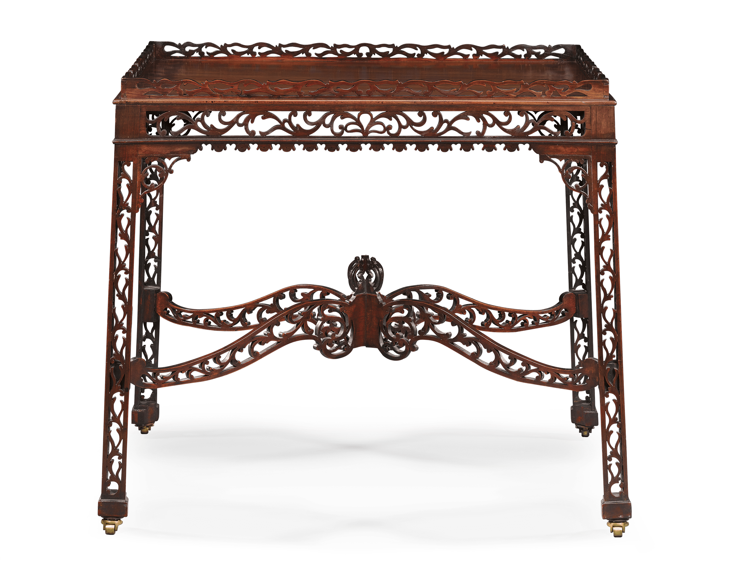 Chinese Chippendale Tea Table