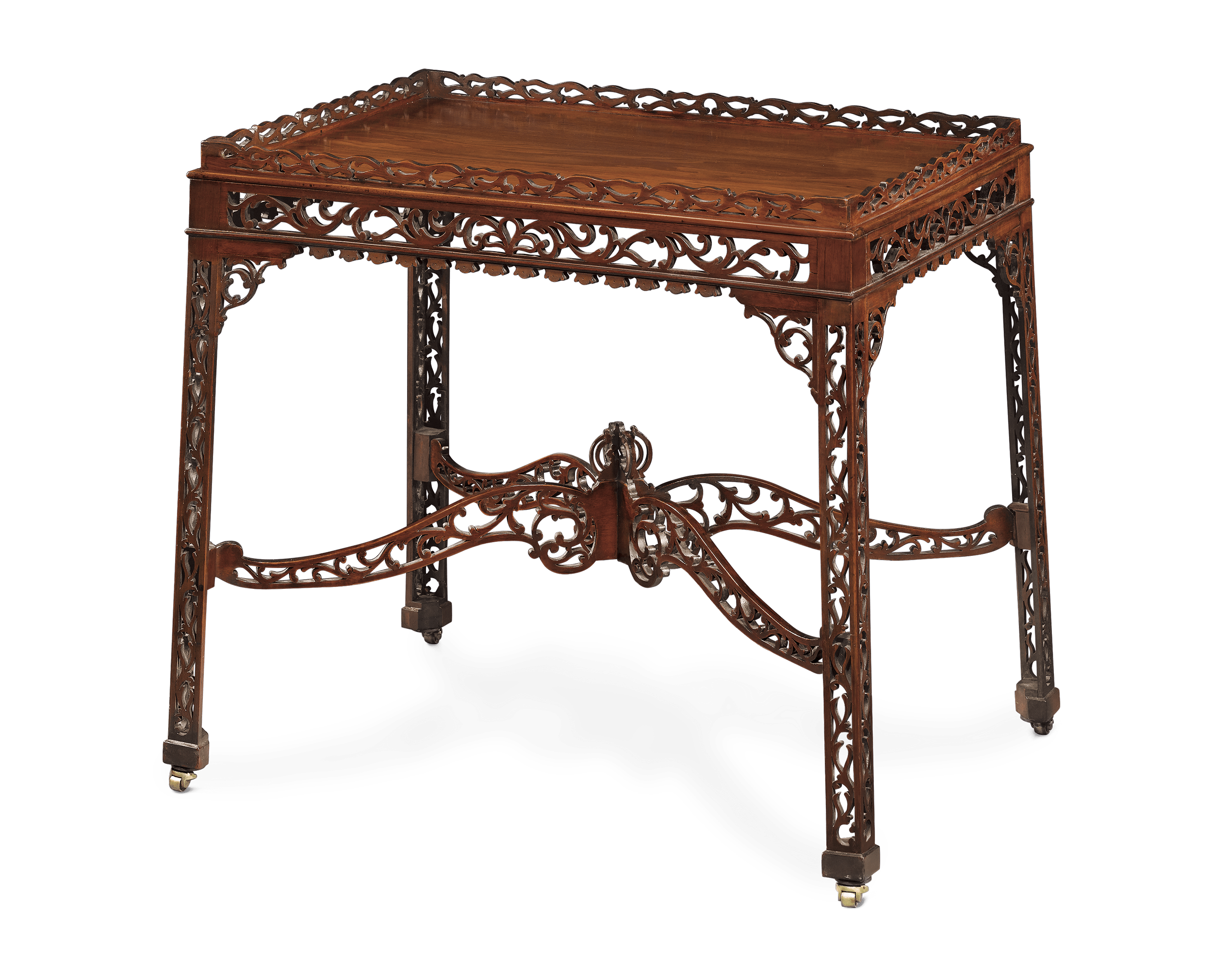Chinese Chippendale Tea Table