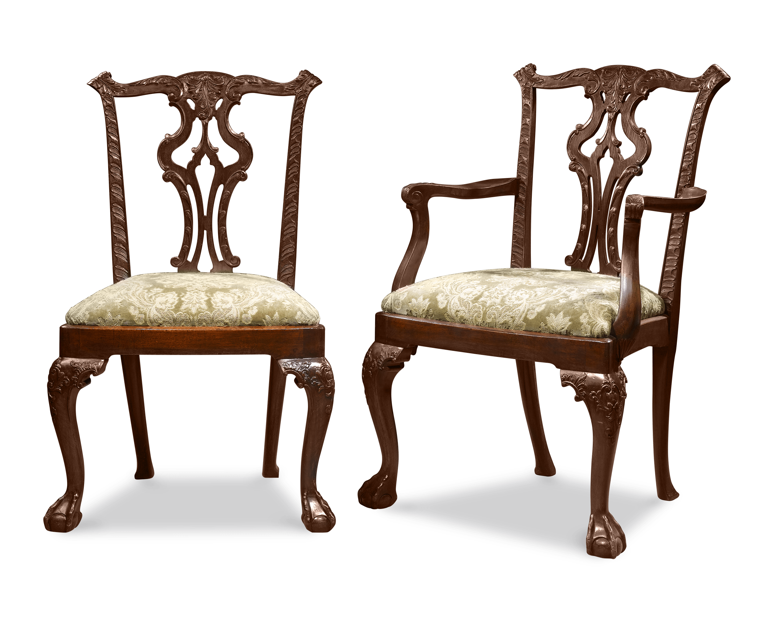 Chippendale-Style Dining Chairs