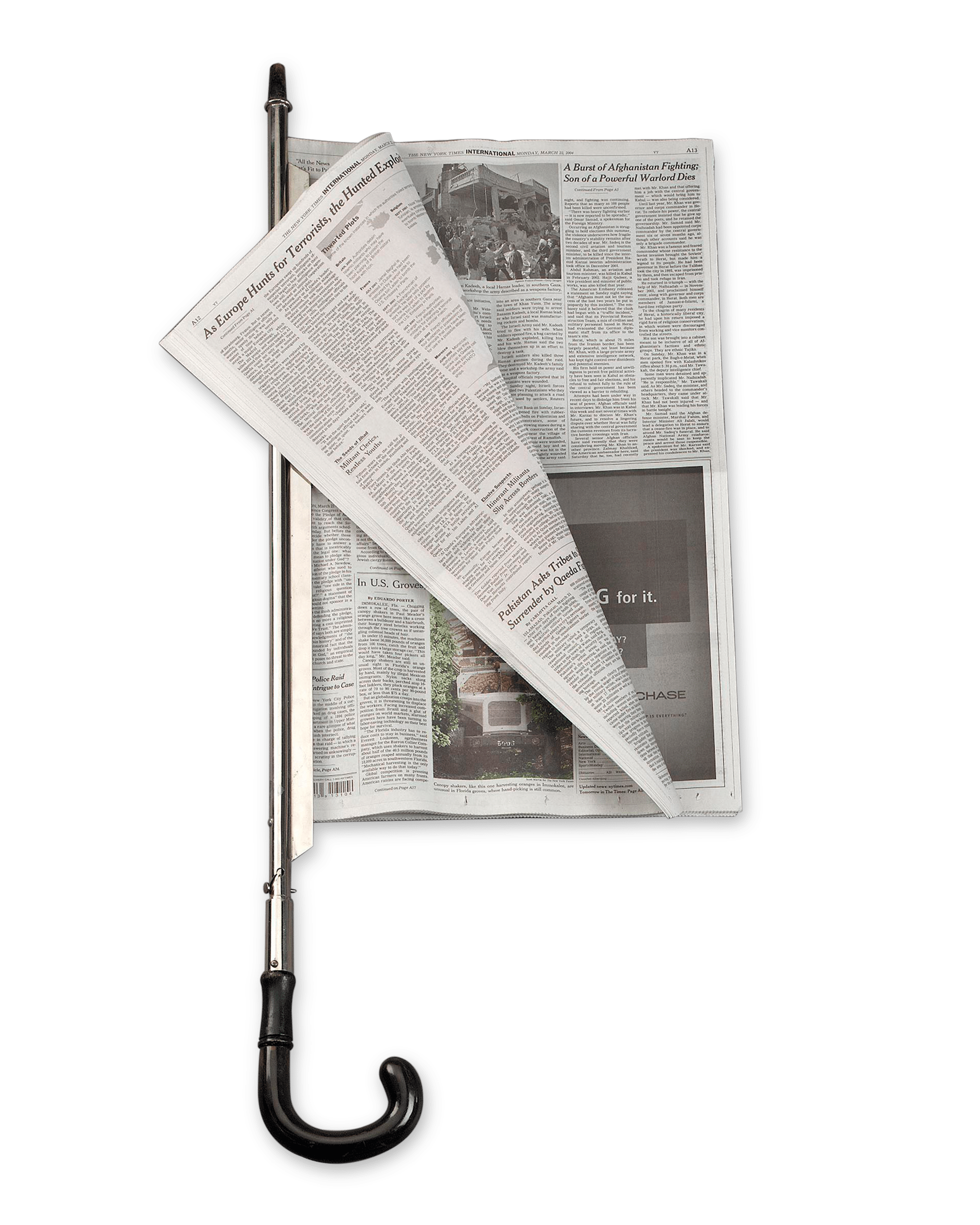 Newspaper Holder Cane