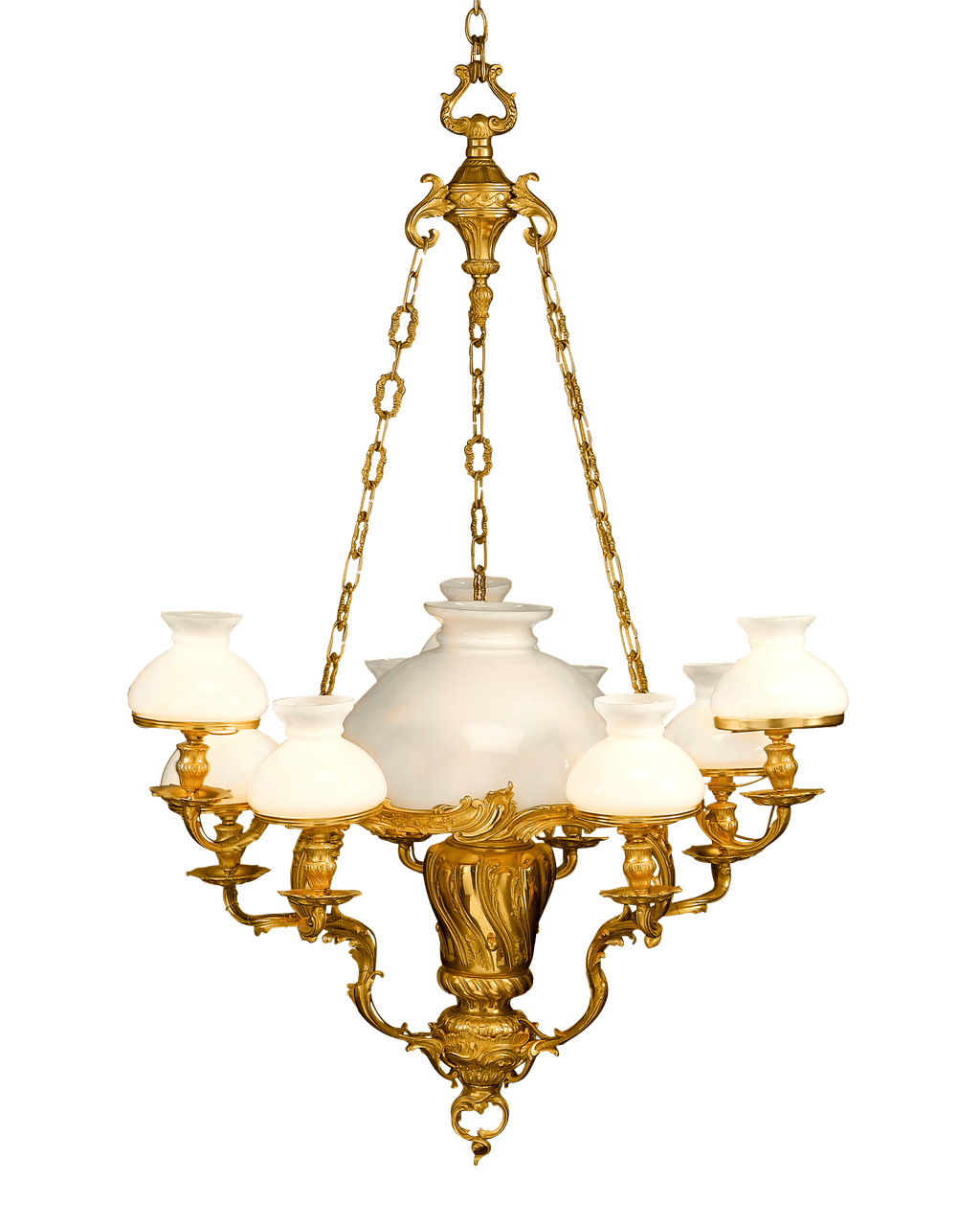 19th Century Louis XV-Style Chandelier