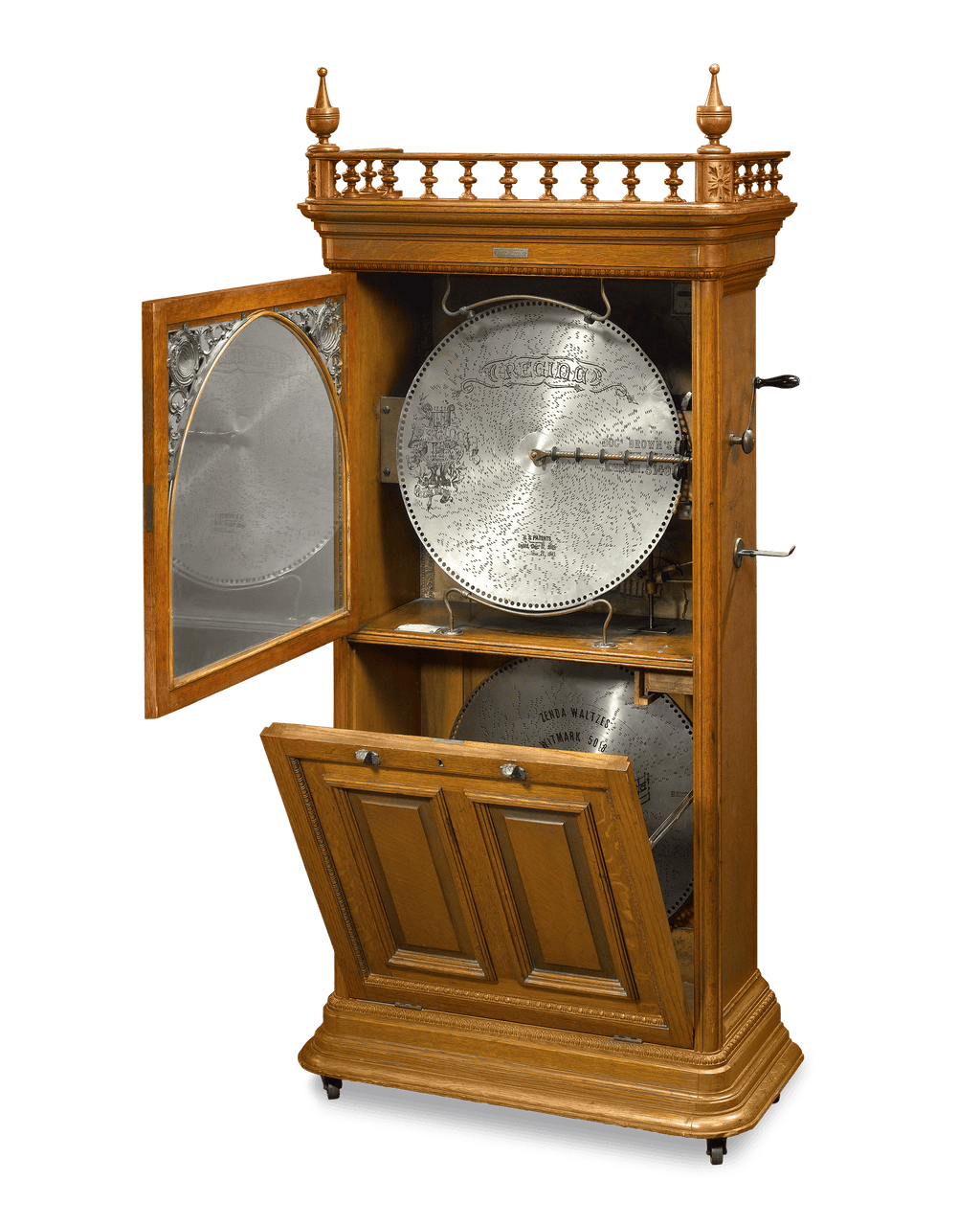 Regina Upright Music Box
