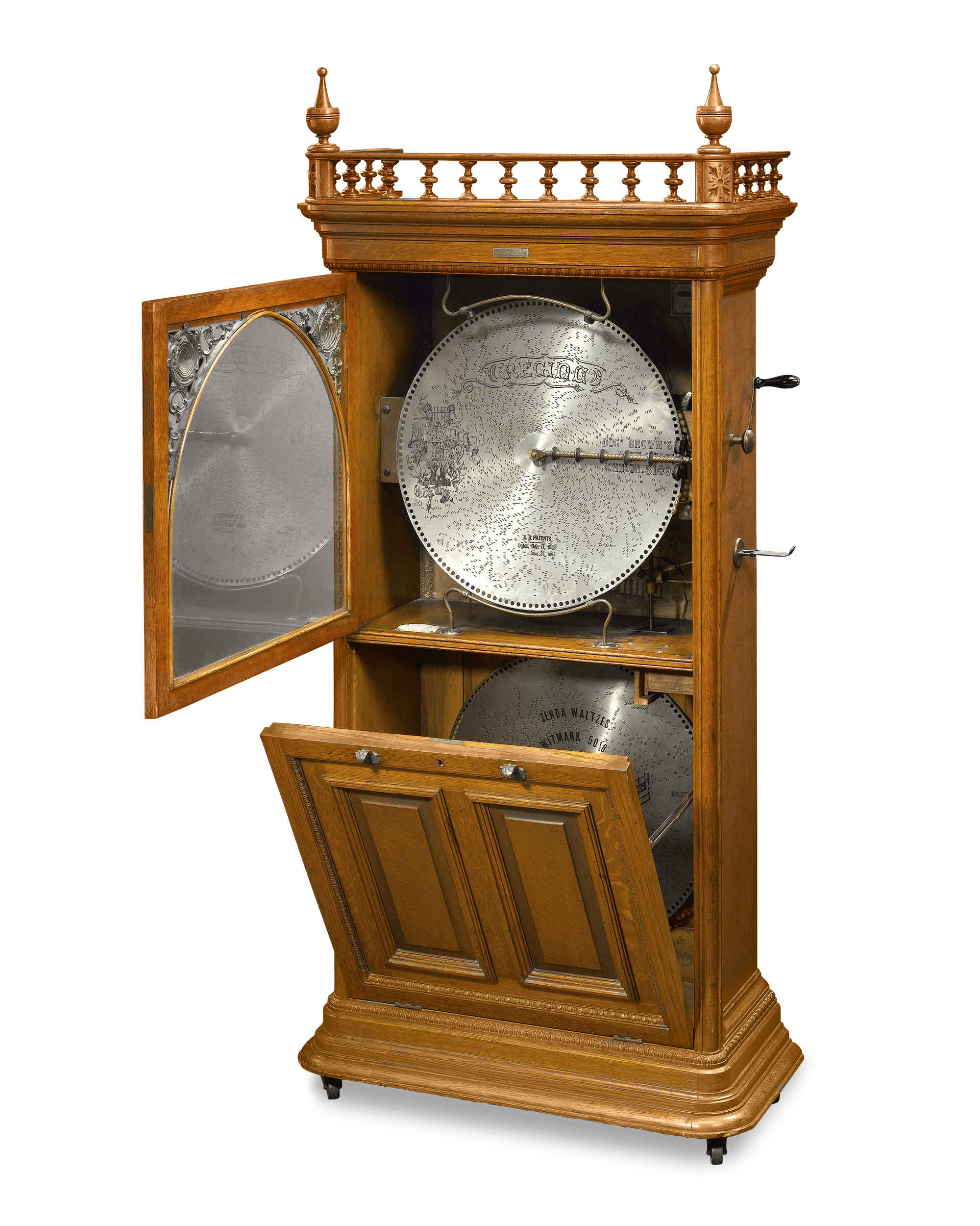 Regina Upright Music Box
