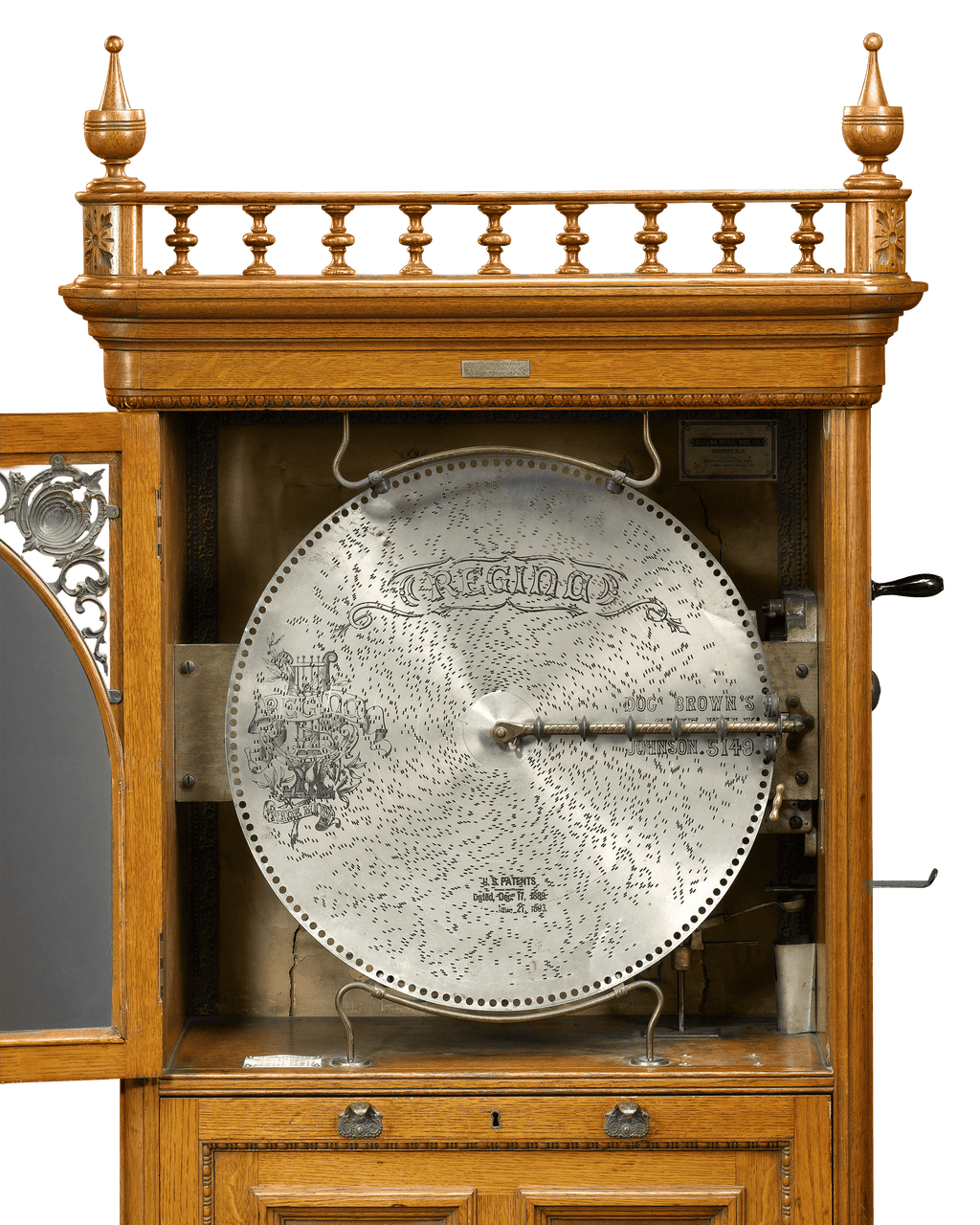 Regina Upright Music Box