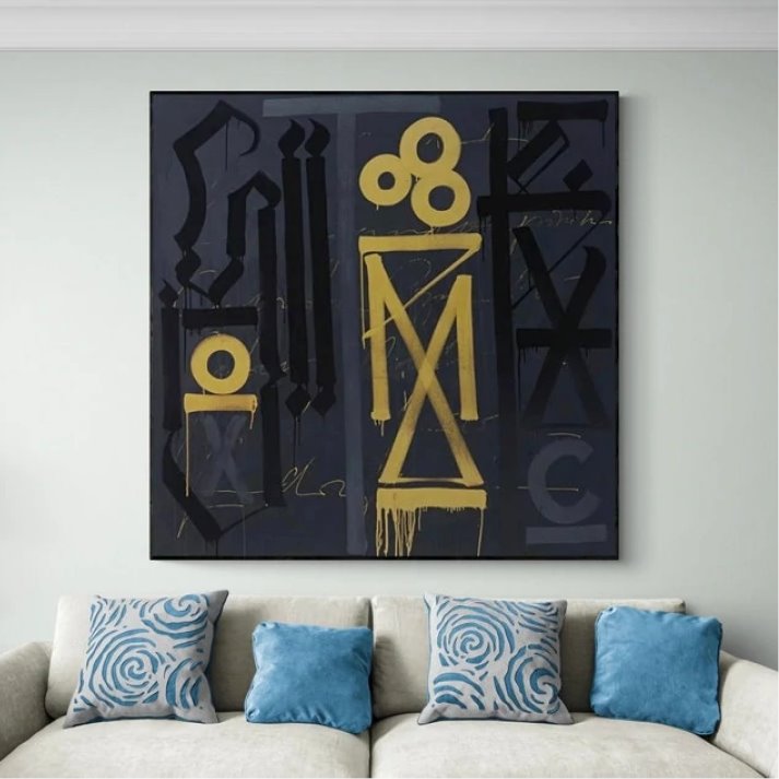 Gold Calligraffiti