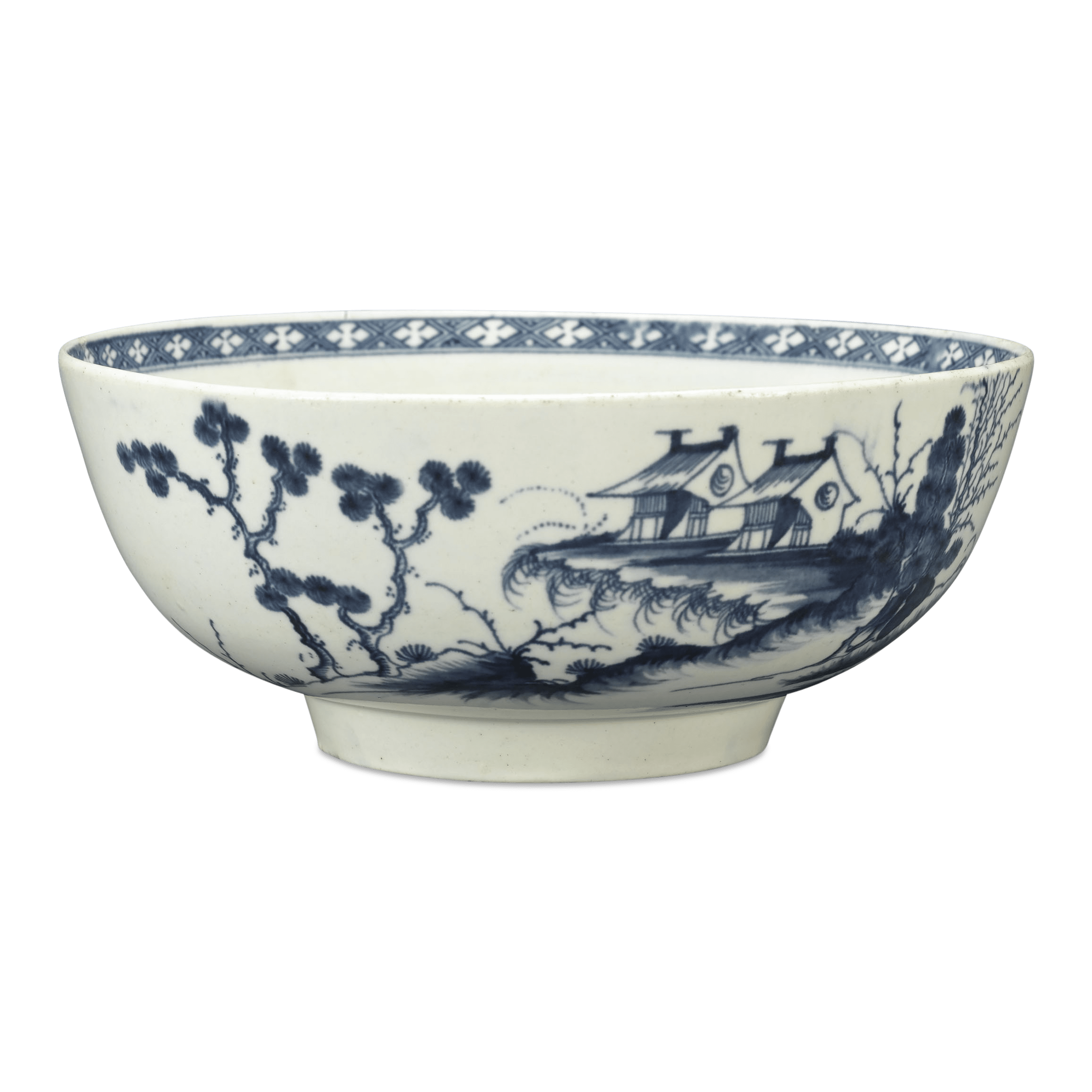 Fine Worcester Wall-Period Bowl