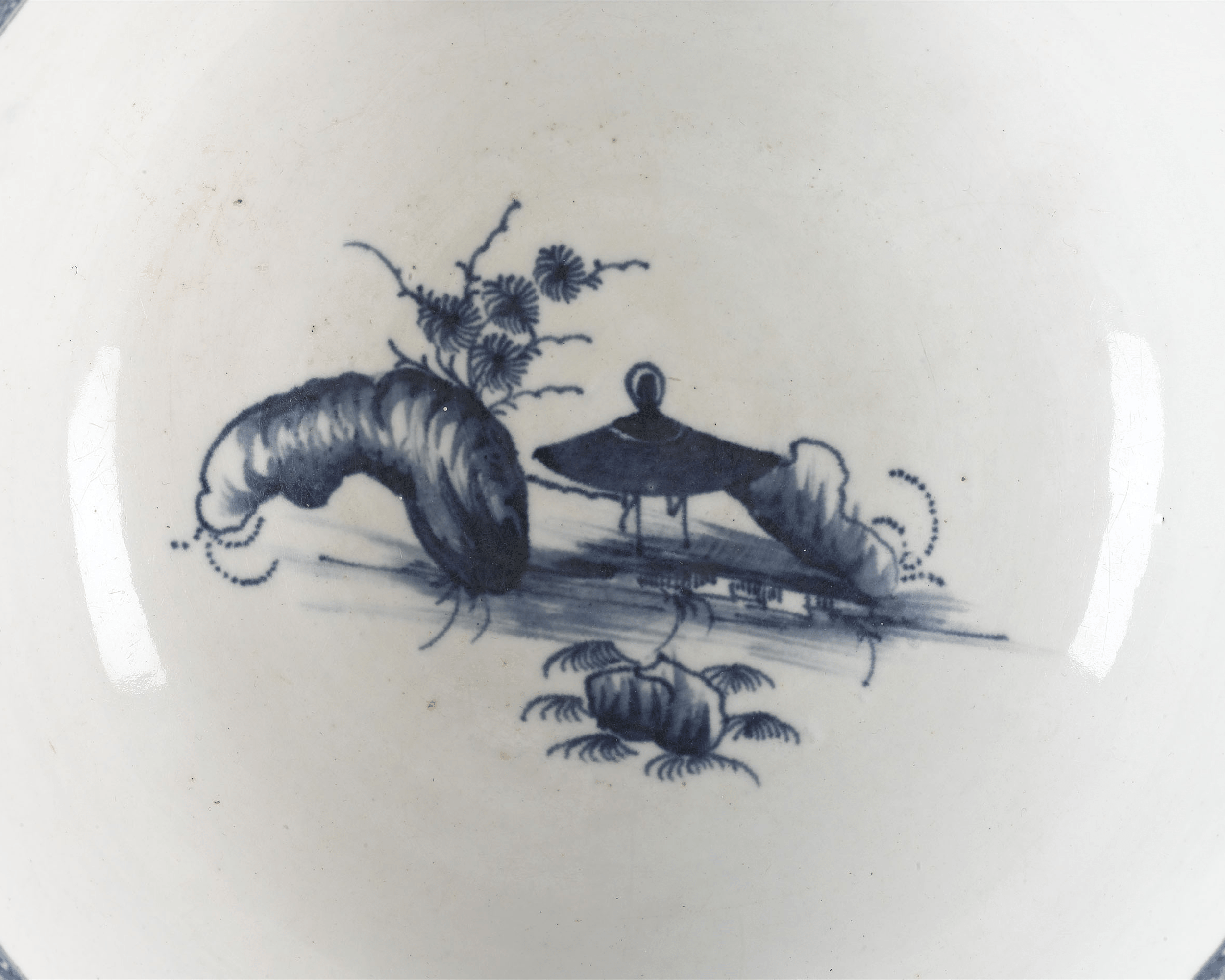 Fine Worcester Wall-Period Bowl