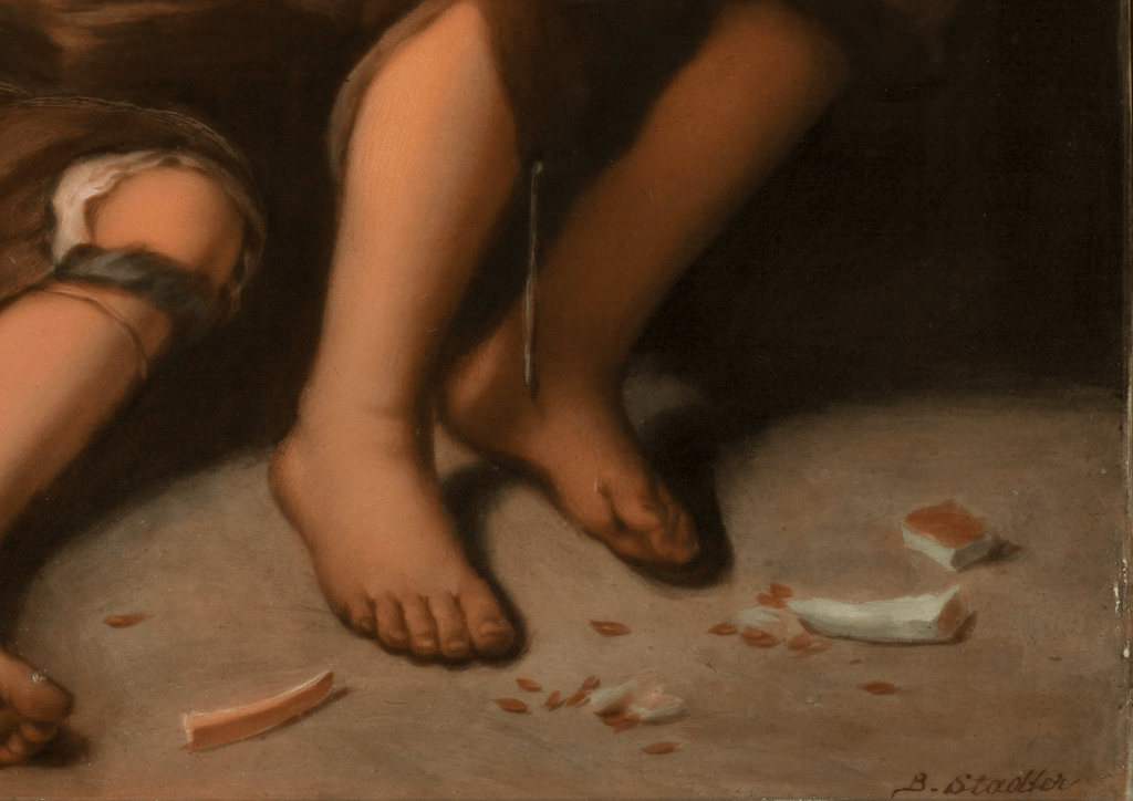 KPM Porcelain Painting After Murillo
