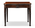 George  III Mahogany Concertina Card Table