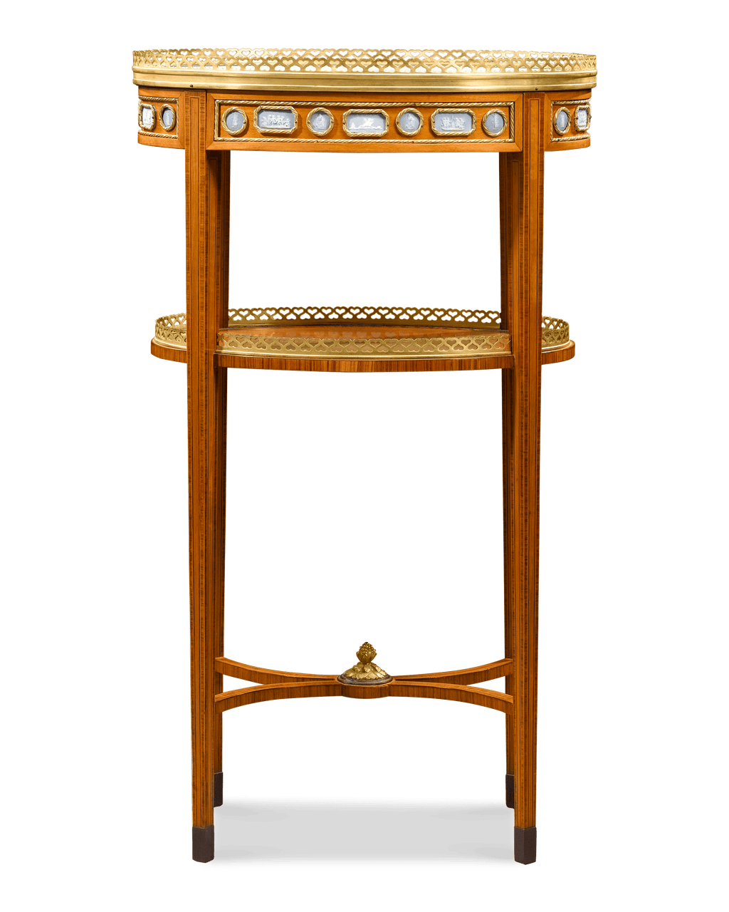 Satinwood and Wedgwood Plaque Side Table