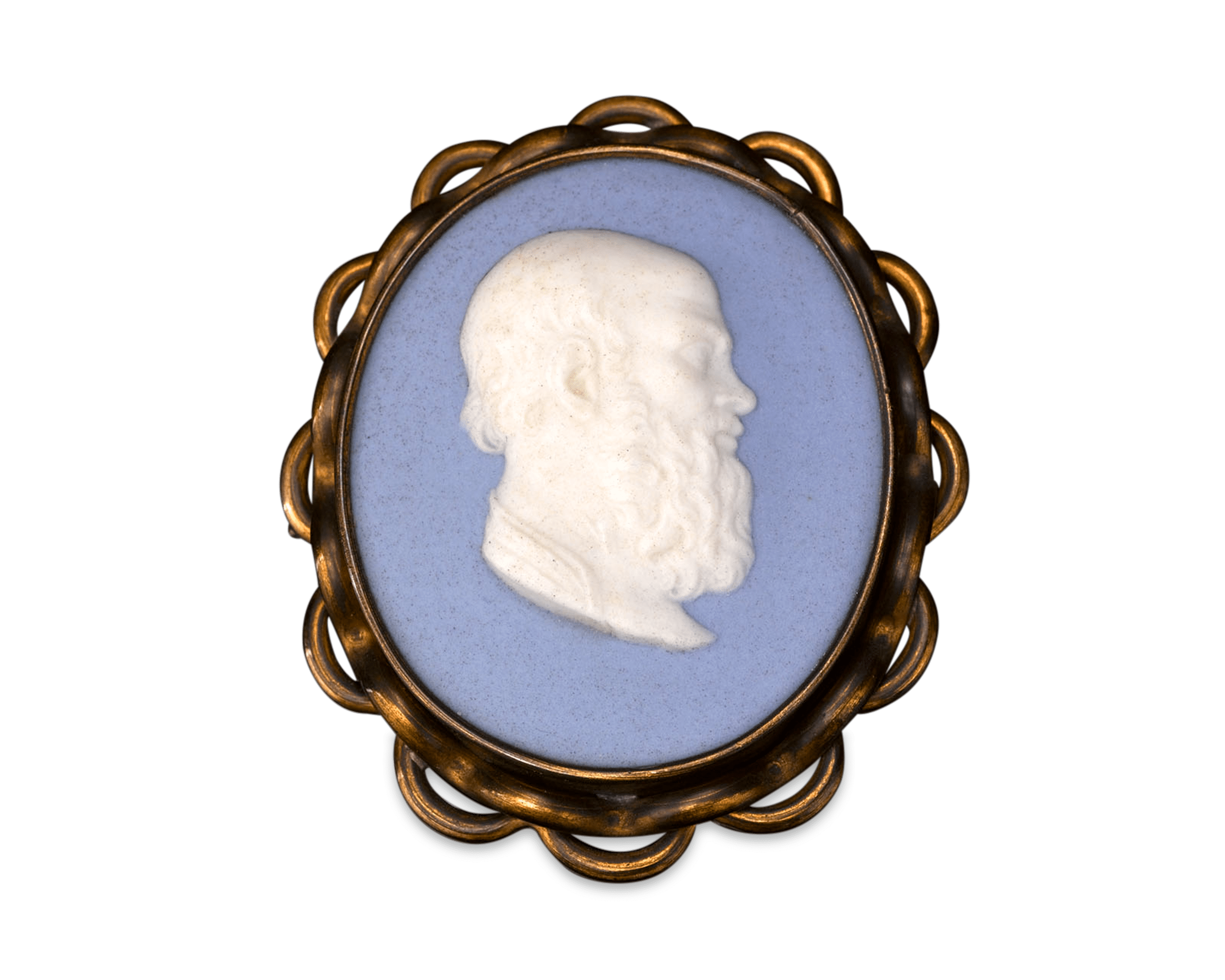 Wedgwood and Bentley Medallion of Aristippus of Cyrene