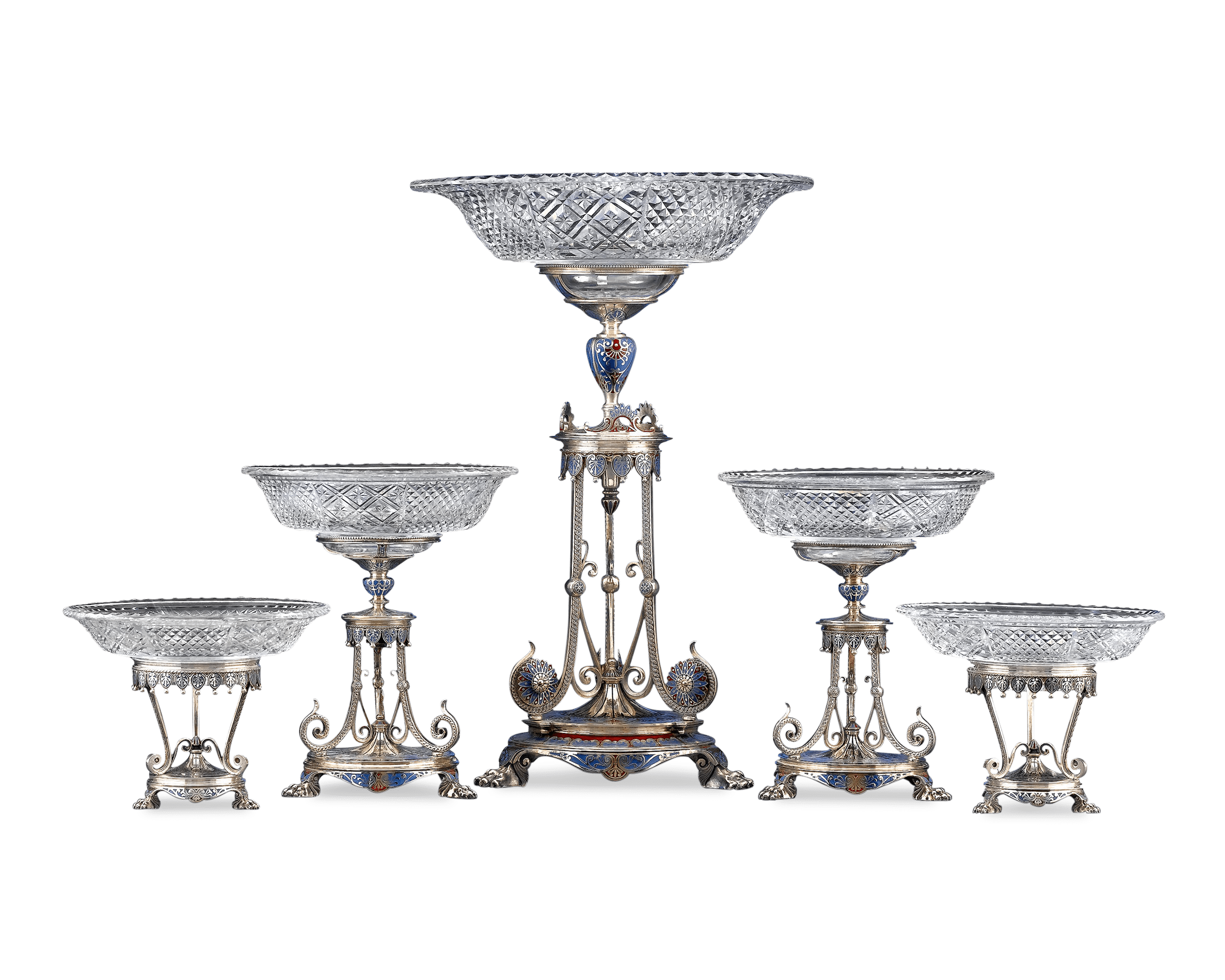 Elkington & Co. Garniture Set