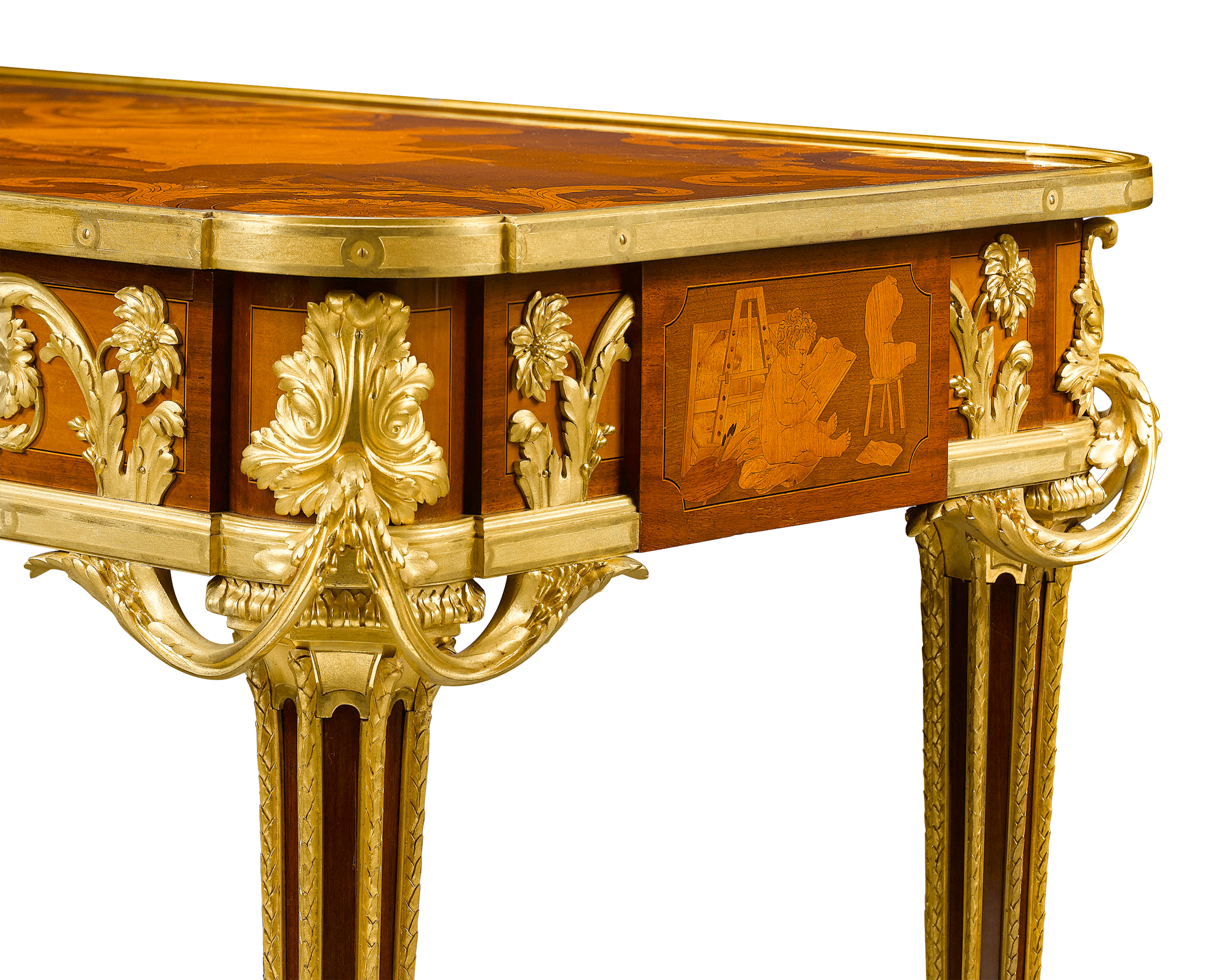 Mechanical Desk by Alfred Emmanuel Louis Beurdeley