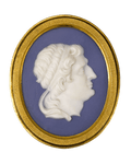 Wedgwood Dark Blue Jasper Medallion