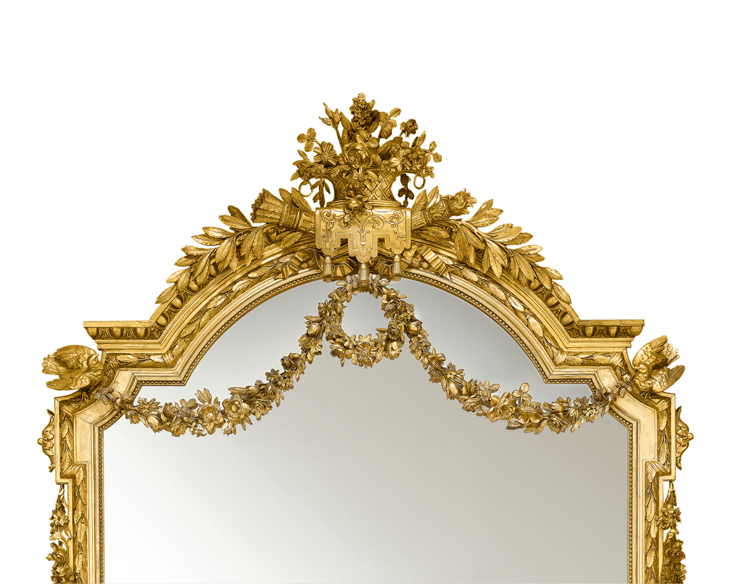 Napoleon III Giltwood Mirror