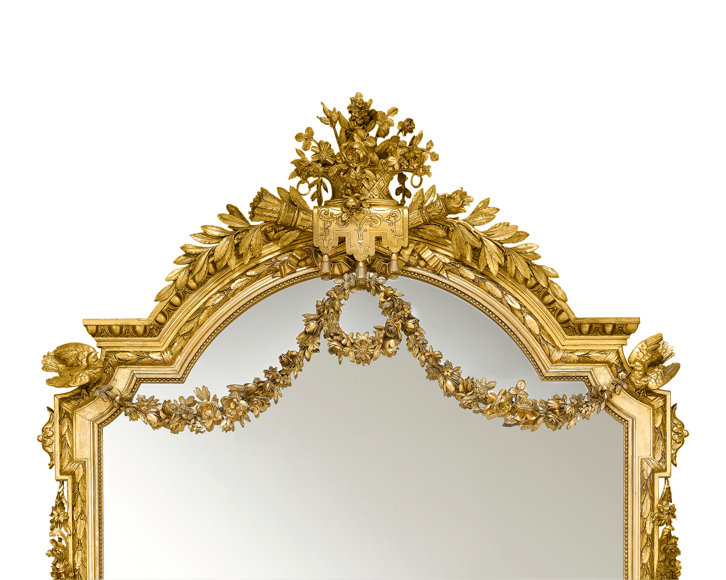 Napoleon III Giltwood Mirror
