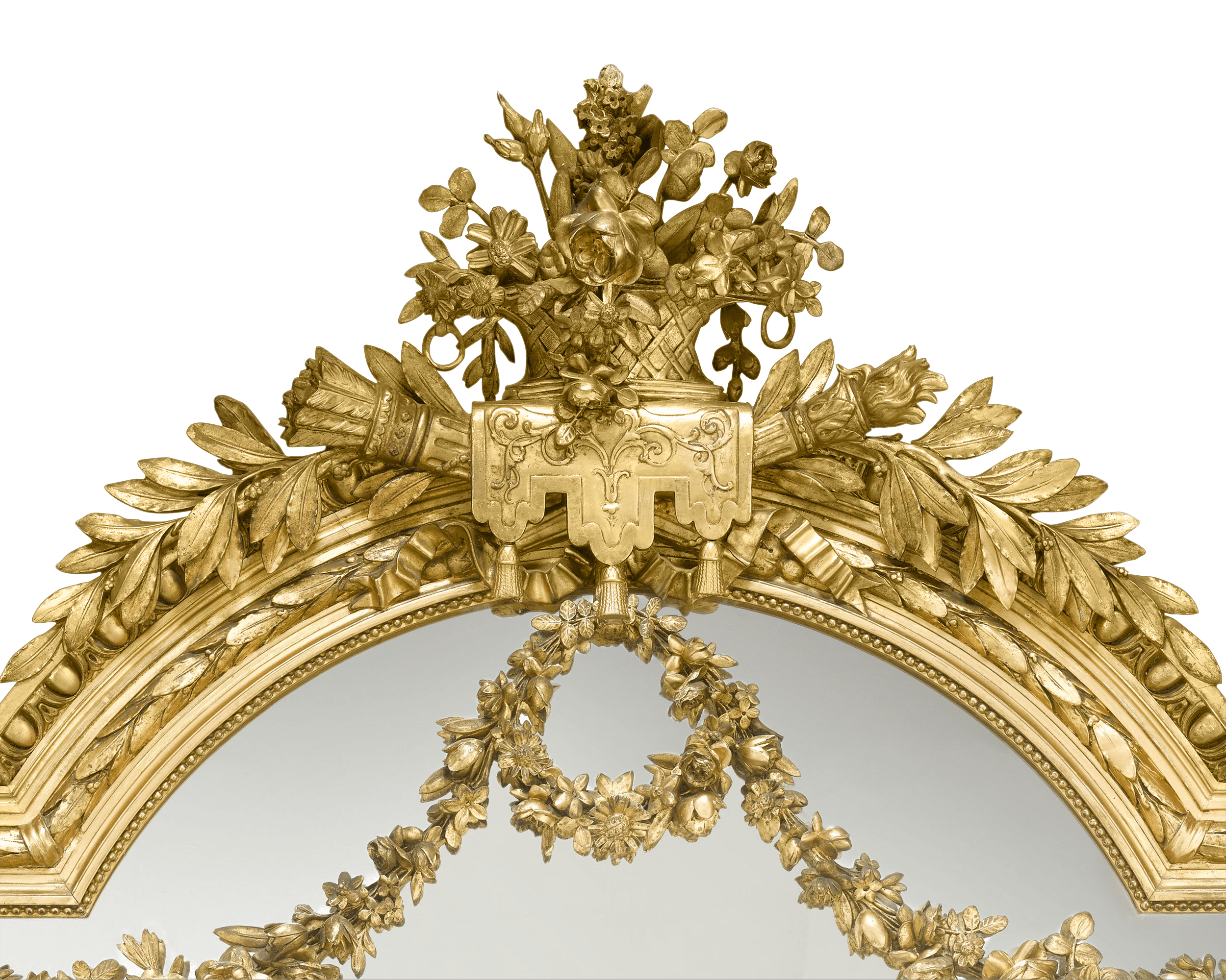 Napoleon III Giltwood Mirror