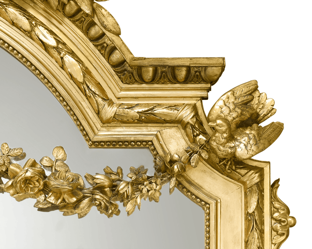 Napoleon III Giltwood Mirror