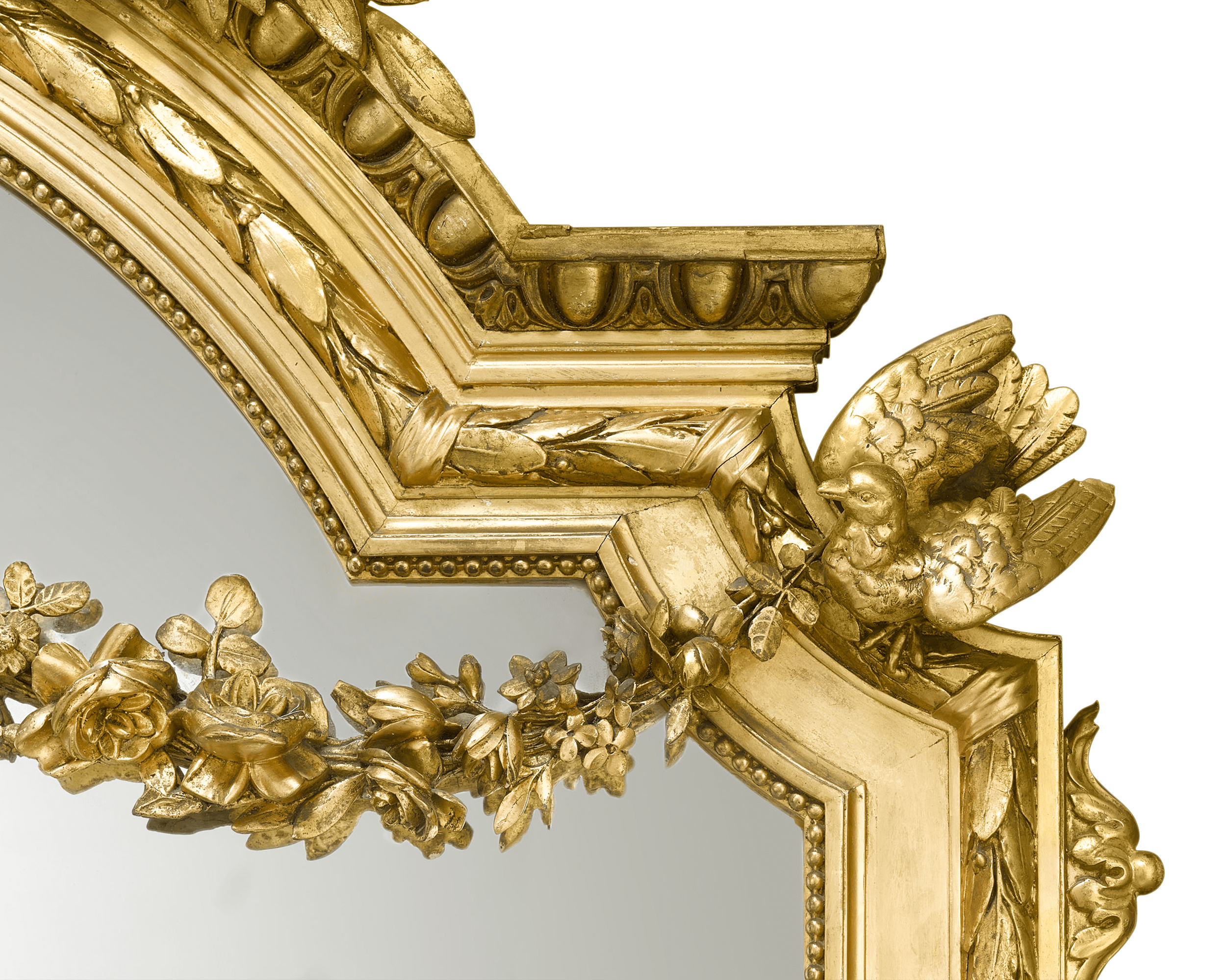 Napoleon III Giltwood Mirror