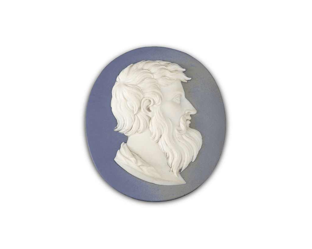 Wedgwood & Bentley Blue Jasper Medallion
