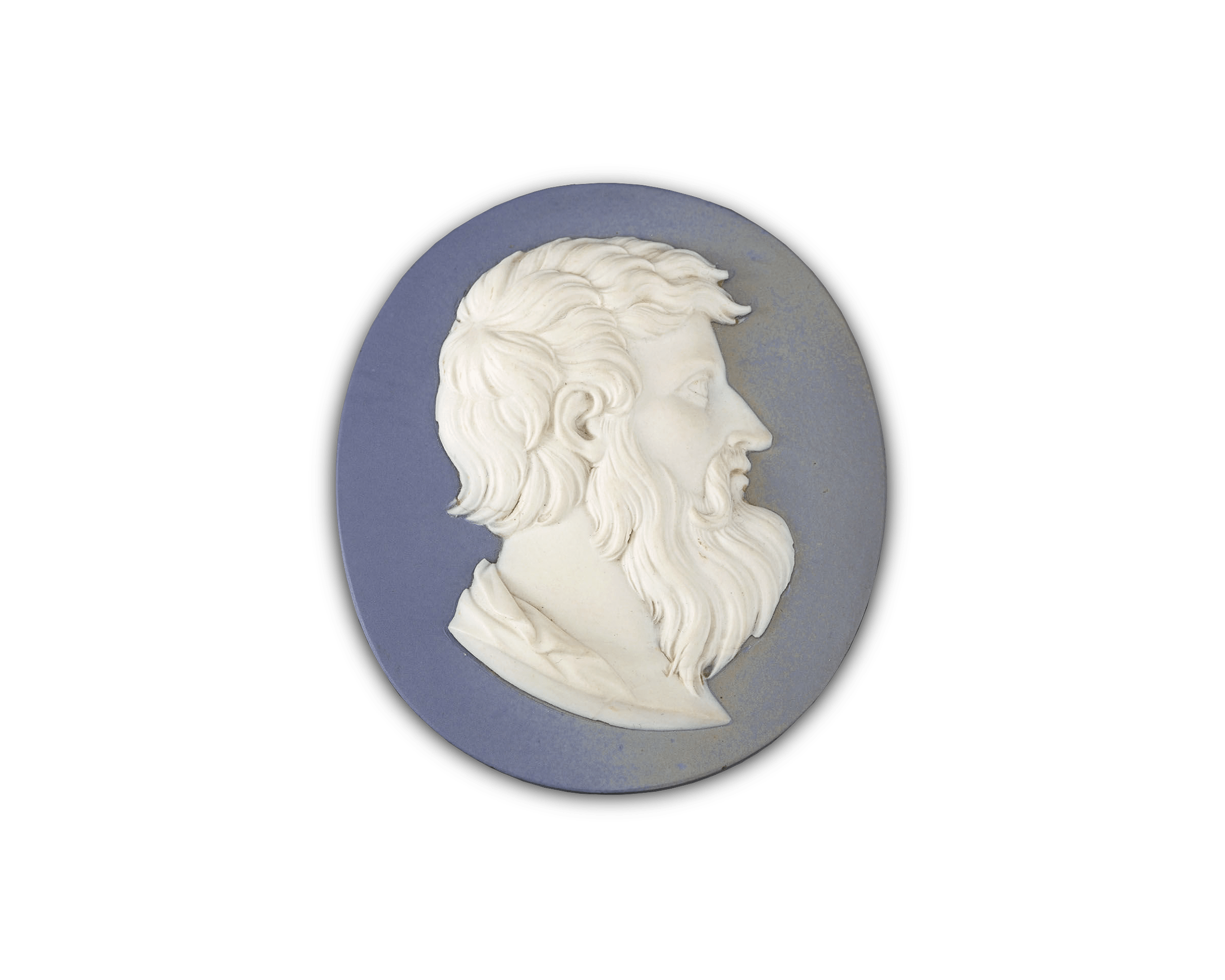 Wedgwood & Bentley Blue Jasper Medallion
