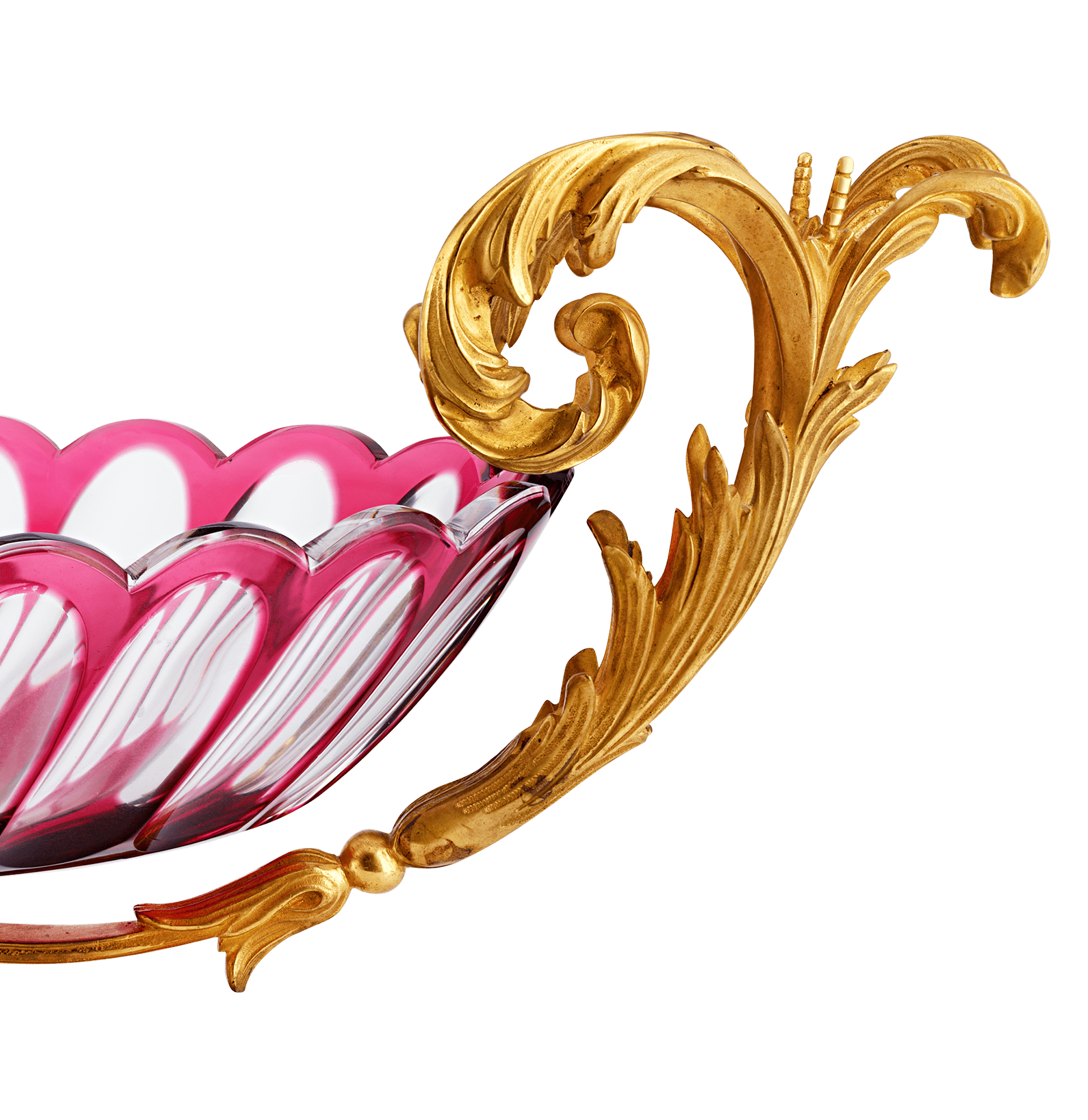 Baccarat Crystal and Doré Bronze Centerpiece