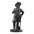 Wedgwood Black Basalt Statue of Oliver Cromwell