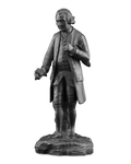 Wedgwood Black Basalt Figure of Rousseau