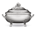 Louis XV Silver Tureen by Jean-Baptiste-Francois Cheret