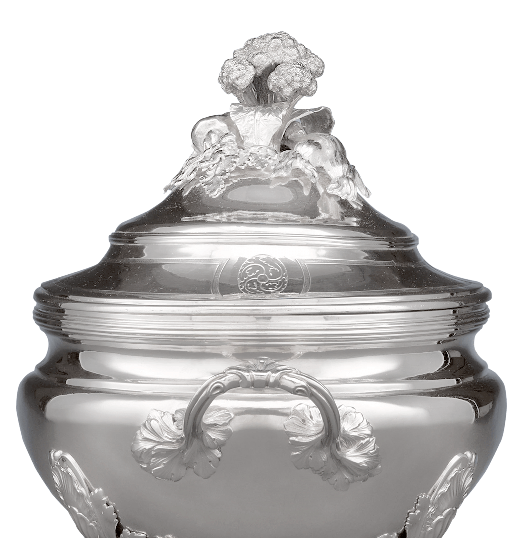 Louis XV Silver Tureen by Jean-Baptiste-Francois Cheret