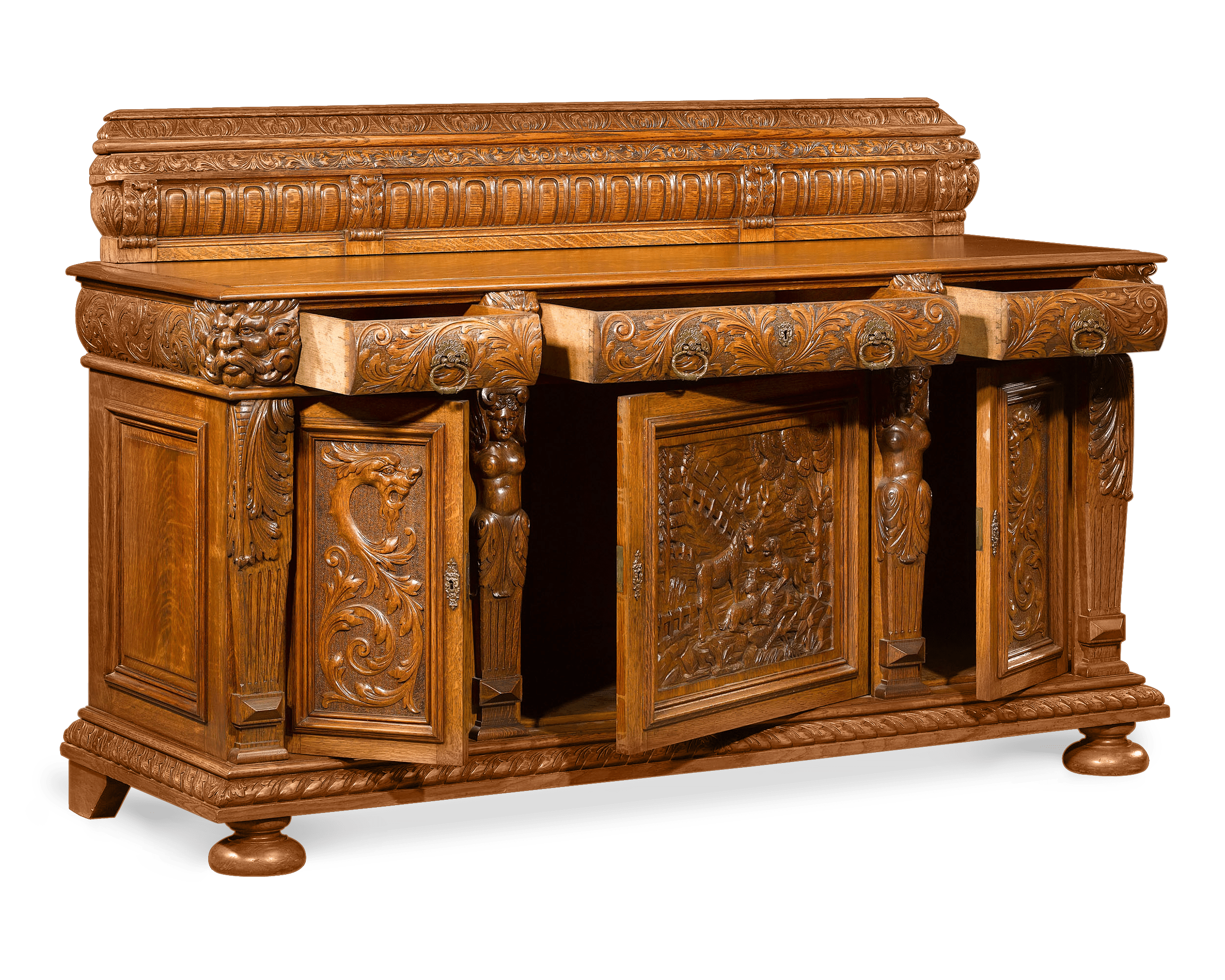 American Oak Dining Suite by R.J. Horner