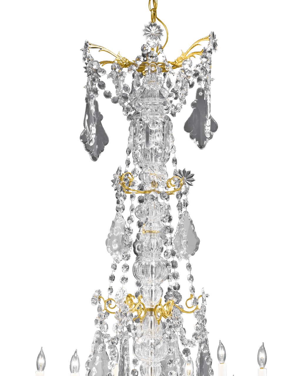 24-Light Baccarat Crystal Chandelier