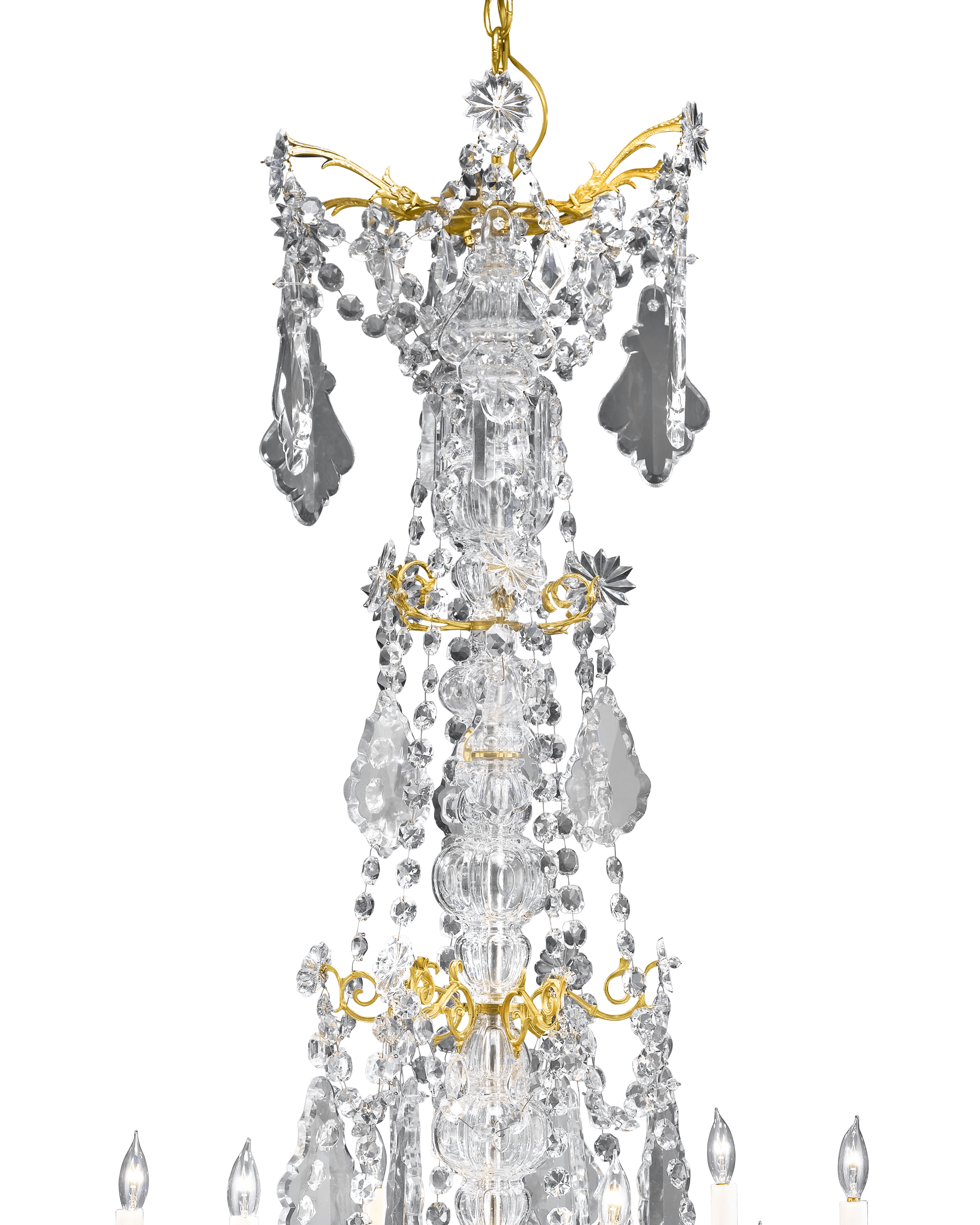 24-Light Baccarat Crystal Chandelier